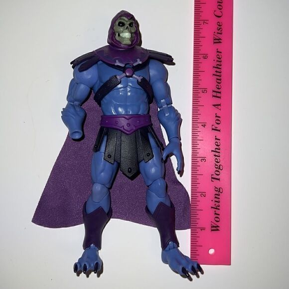 He-Man and the Masters of the Universe Skeletor Posable Action Figure FLAW - Picture 5 of 5